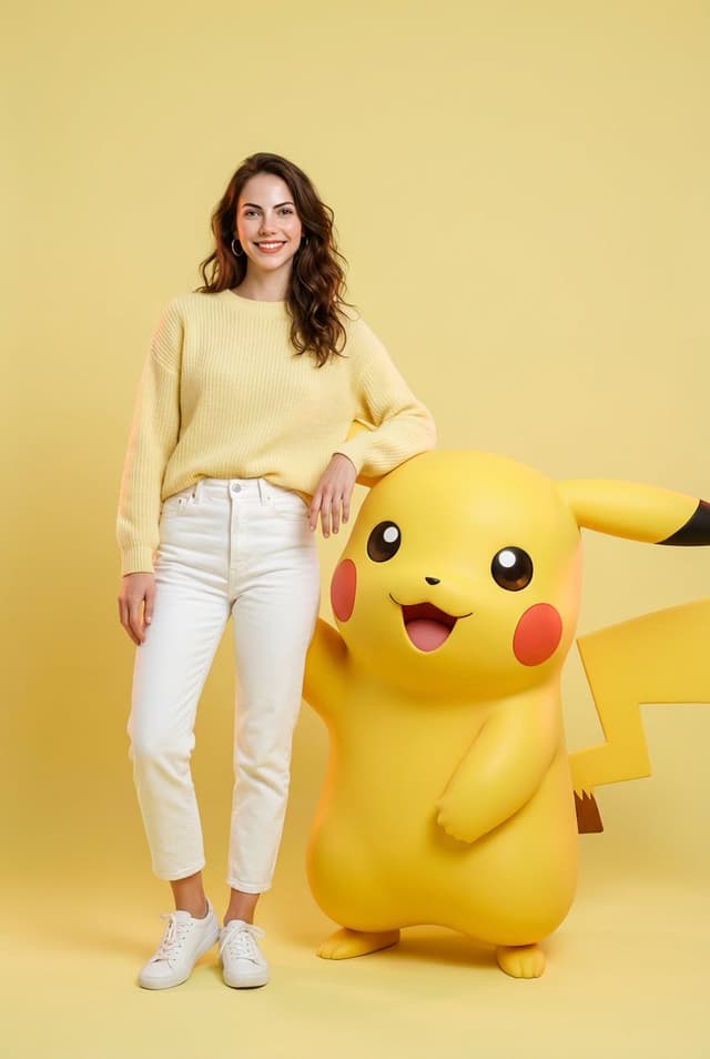 Playful Fashion Shoot with Giant Bugs Bunny — output