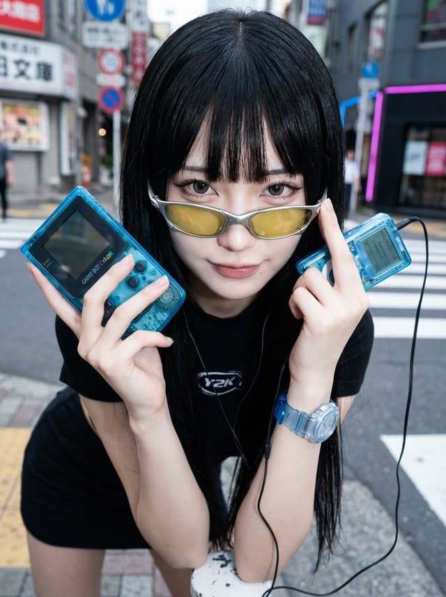 Y2K Fashion Influencer Character Generation Prompt — output