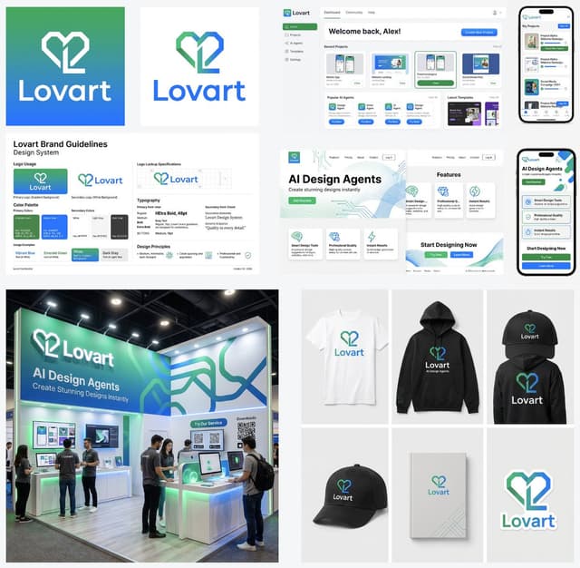 Product Marketing - Multi-Step Design Generation Prompts for 'Lovart' Brand — output