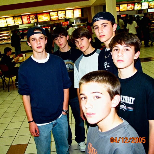 Profile / Avatar - 2005 Sony CyberShot mall food court snapshot prompt — output