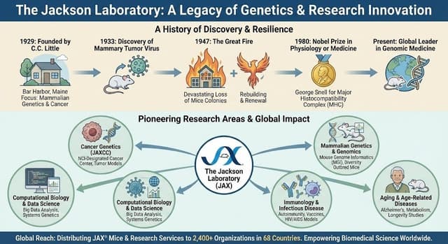 Infographic about the Jackson Laboratory — output