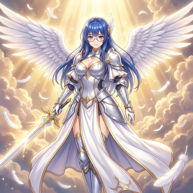 Profile / Avatar - Prompt for Converting Subject into an Archangel — output