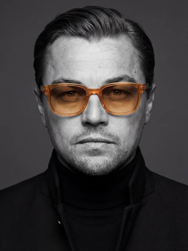 Profile / Avatar - Monochrome Portrait with Color Accent — output