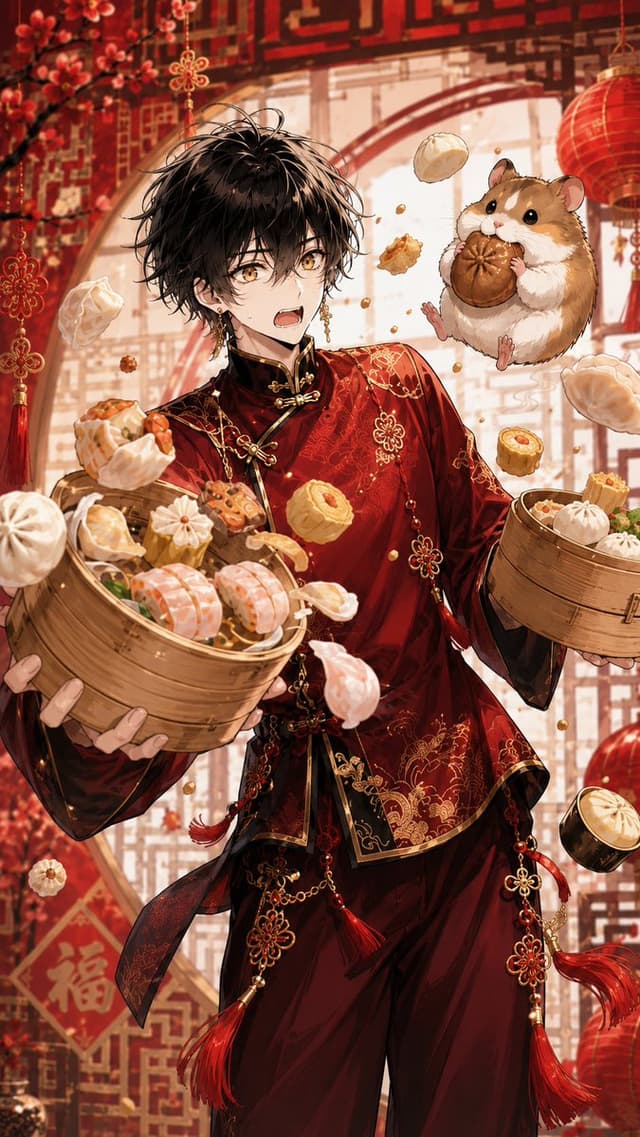 Comic / Storyboard - Anime Dim Sum Festival Boy — output