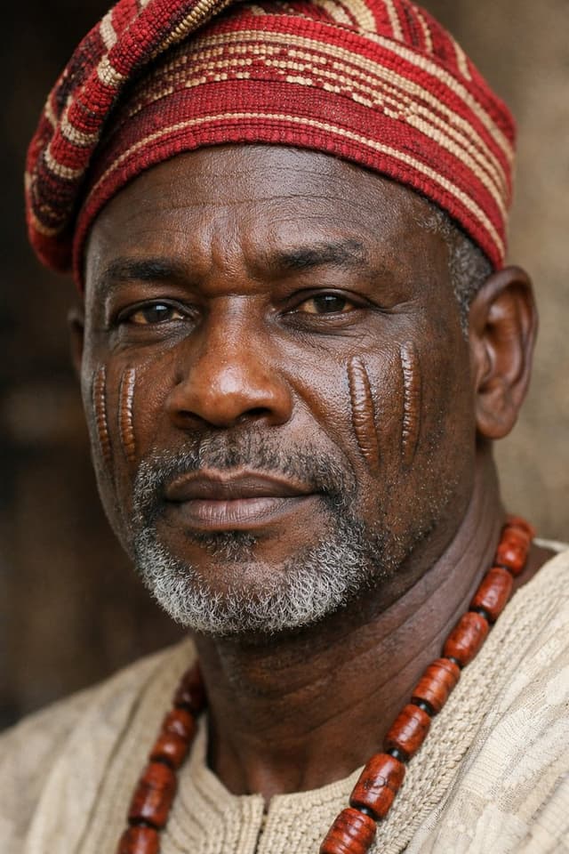 Yoruba Man with 'Pele' Tribal Marks Stress Test Prompt — output