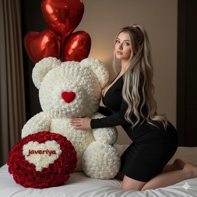 Romantic Rose Dream Editorial Photograph — output