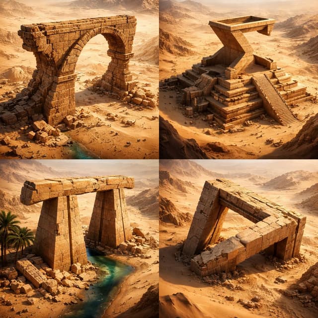 Desert Ruins of Pure Math Grid — output