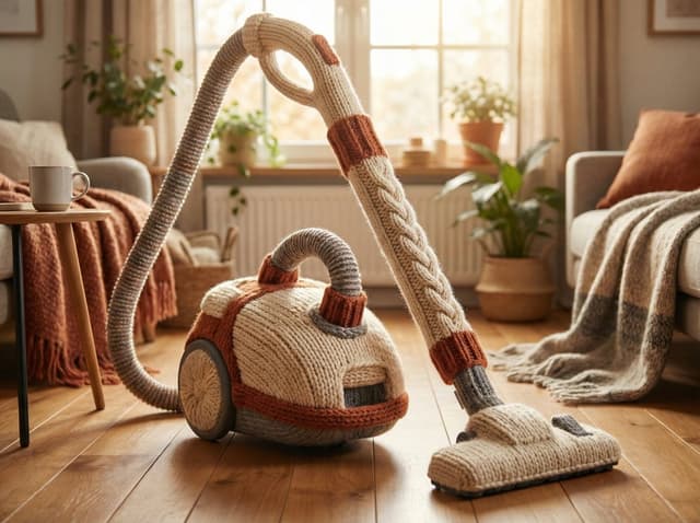 E-commerce Main Image - Cozy Knit Industrial Design Prompt — output