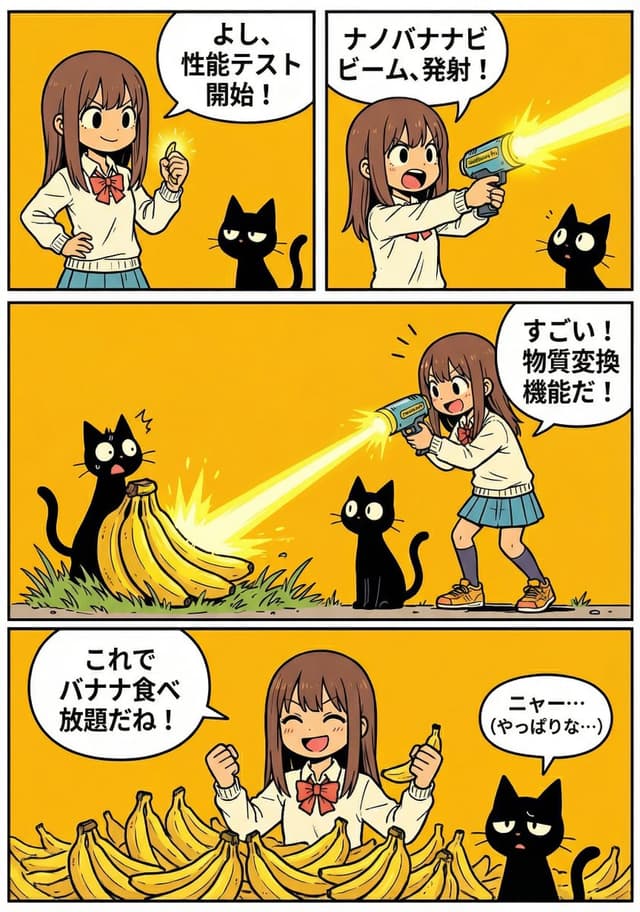 A4 manga about how amazing Nano Banana Pro is — output
