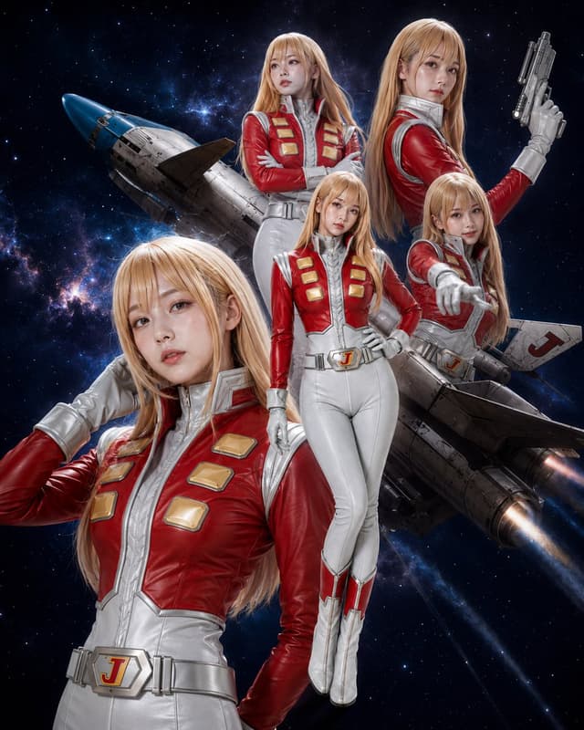 Product Marketing - Alfin Space Anime Cosplay Composite — output