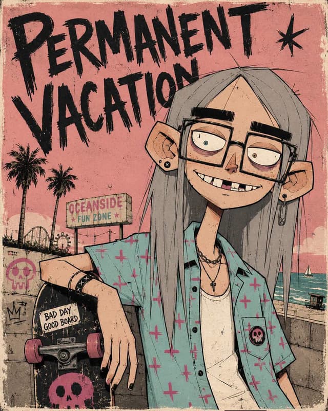 Comic / Storyboard - Alternative Character Illustration — output