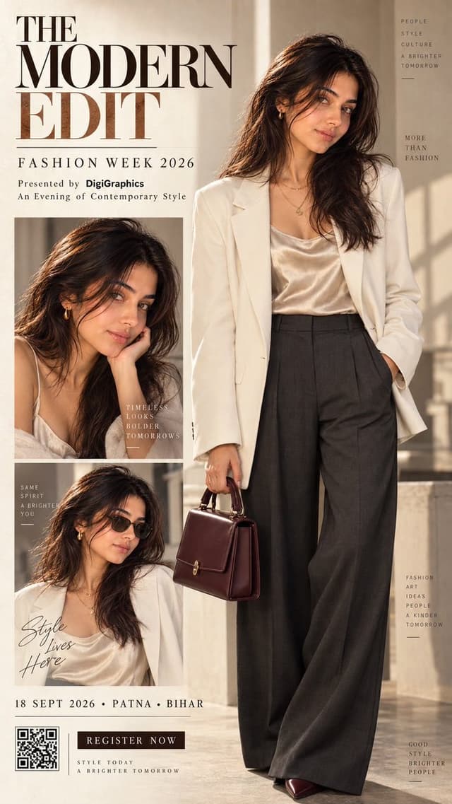 Product Marketing - Luxury Fashion Editorial Portrait — output