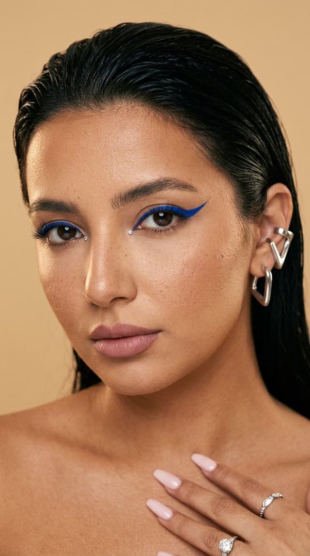 Product Marketing - Editorial Beauty Cobalt Eyeliner Shot — output