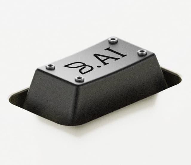E-commerce Main Image - Matte Black B.AI Keyboard Keycap — output