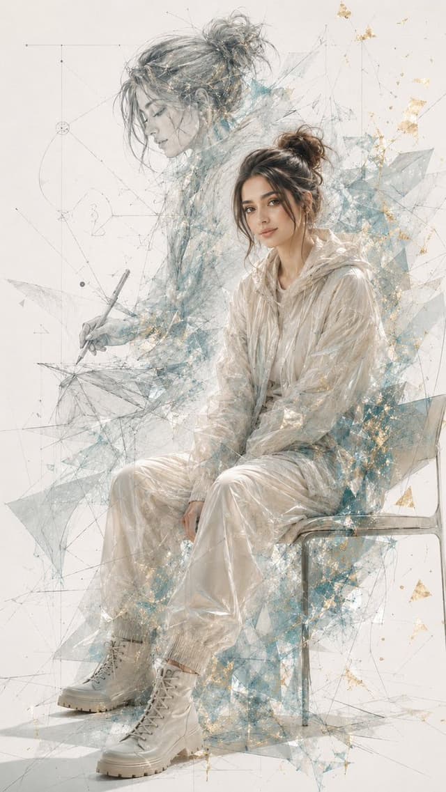Product Marketing - Fine Art Editorial Portrait Illustration — output