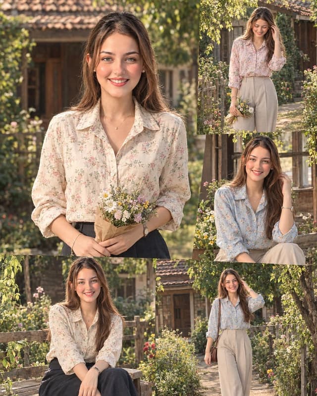Product Marketing - Vintage Fashion Collage Prompt — output