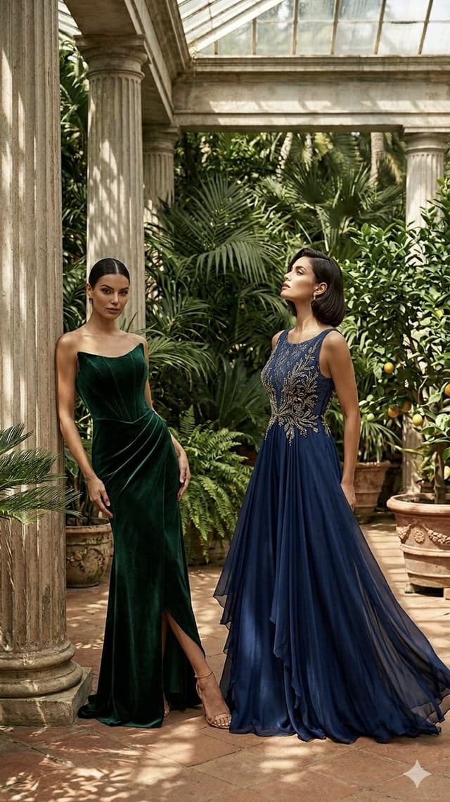 Product Marketing - Elegant Gowns Greenhouse Editorial — output