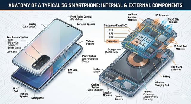 5G Smartphone Infographic Prompt — output