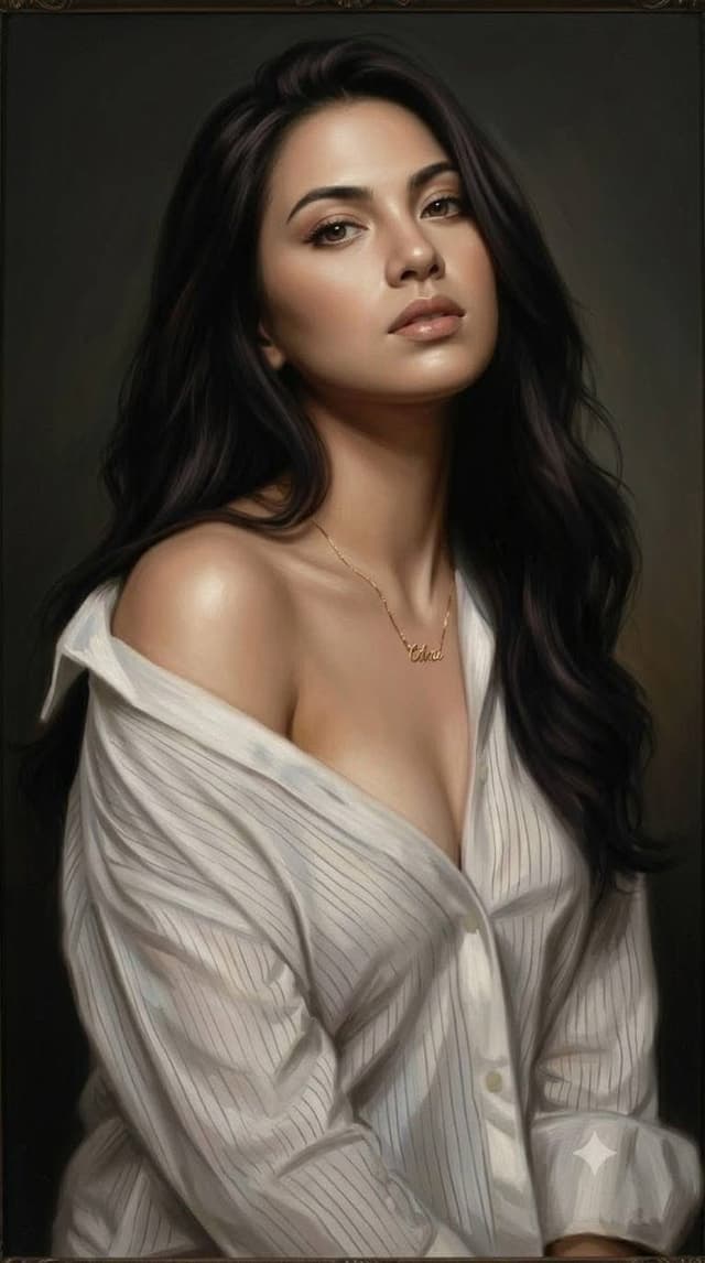 Profile / Avatar - Classical Academic Oil Painting Style Prompt — output