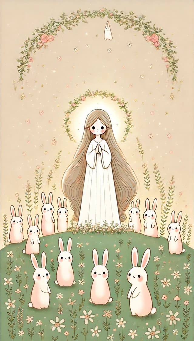 Comic / Storyboard - Pastel Maiden With Rabbits — output
