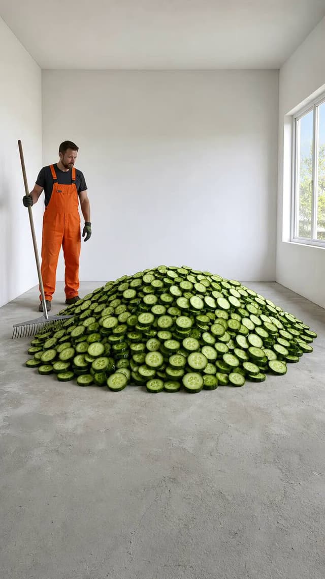 Cucumber Floor Renovation Time-lapse