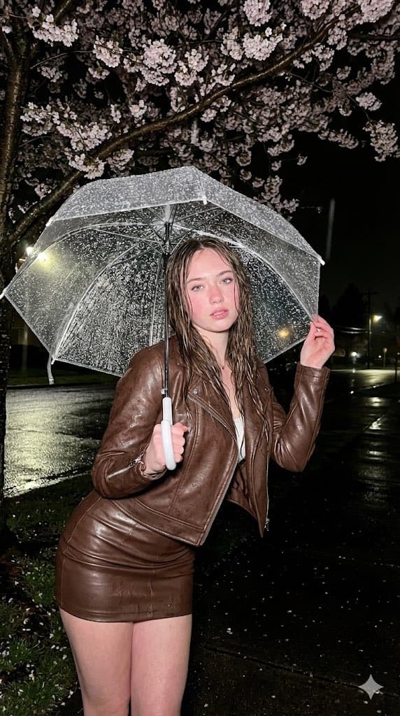 Product Marketing - Moody Fashion Editorial Rainy Night Prompt — output