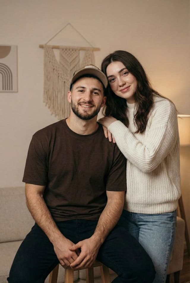 Profile / Avatar - Candid Couple Portrait with Identity Lock — output
