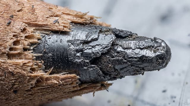 Microscopic View of a Pencil Tip — output
