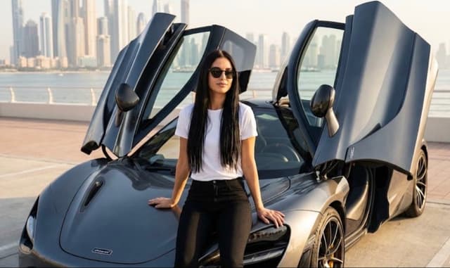 Ultra Realistic McLaren Supercar Portrait Prompt — output