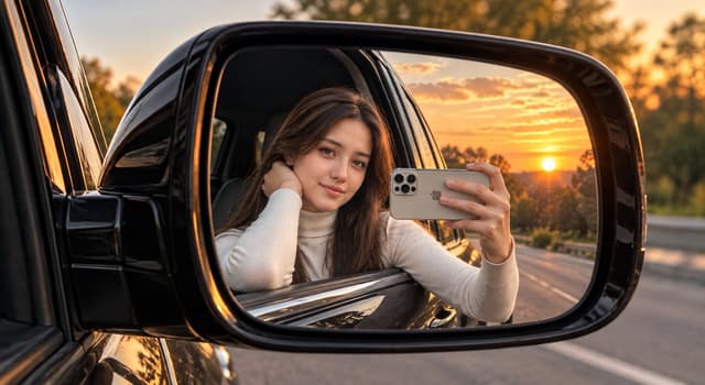 Profile / Avatar - Luxury Car Selfie Reflection Prompt — output