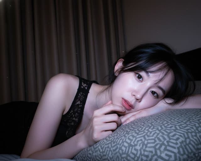 Profile / Avatar - Low-Light Bedroom Selfie Prompt for Nano Banana/Gemini Pro — output