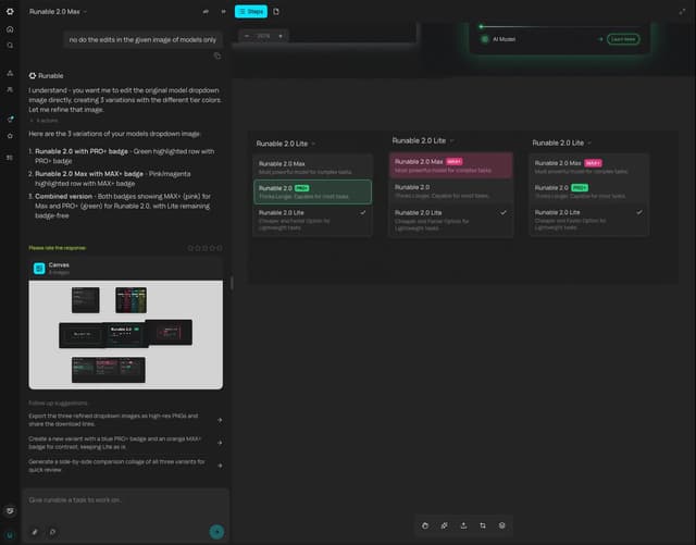 Game Asset - Generating Multiple Runnable Modes/States — output