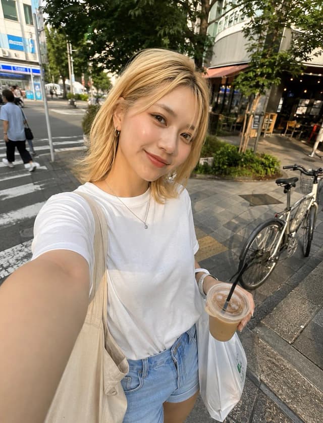 Profile / Avatar - Realistic City Selfie — output