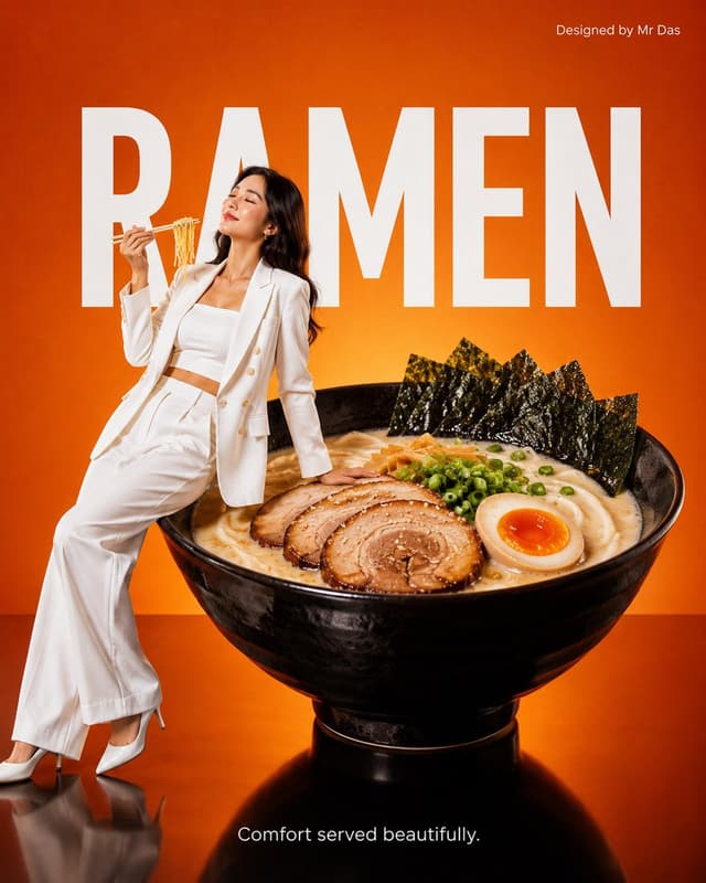 Product Marketing - Minimalist Tonkotsu Ramen Commercial — output