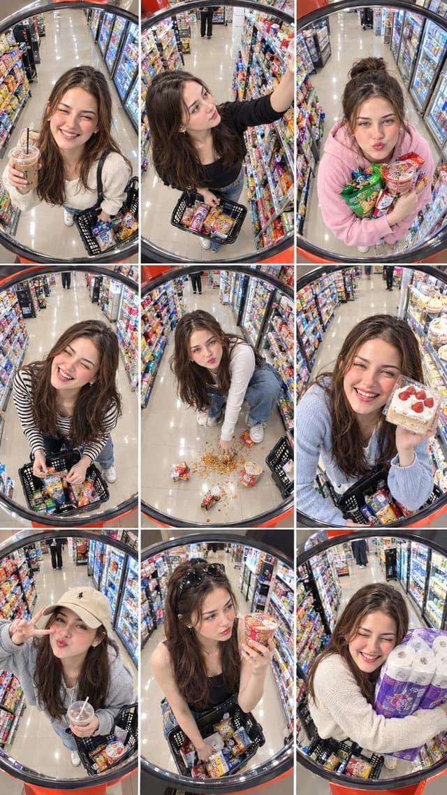 Social Media Post - Convenience Store Mirror Collage