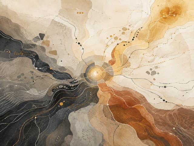Infographic / Edu Visual - Abstract Topographic Energy Map — output