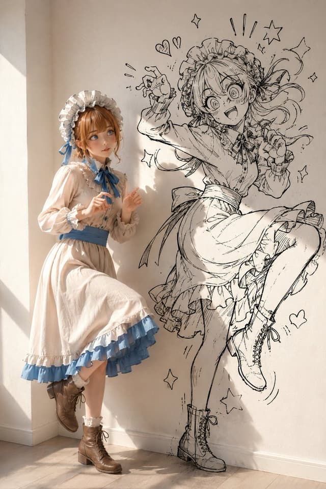 Profile / Avatar - Starry Night Maiden — output