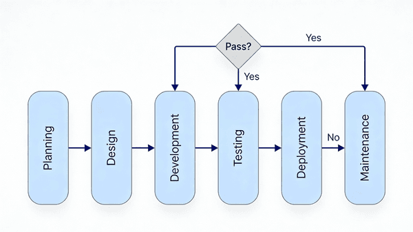 Professional SDLC Flowchart — output