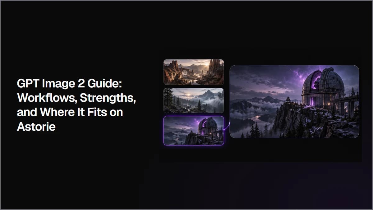GPT Image 2 Guide: Workflows, Strengths, and Where It Fits on Astorie