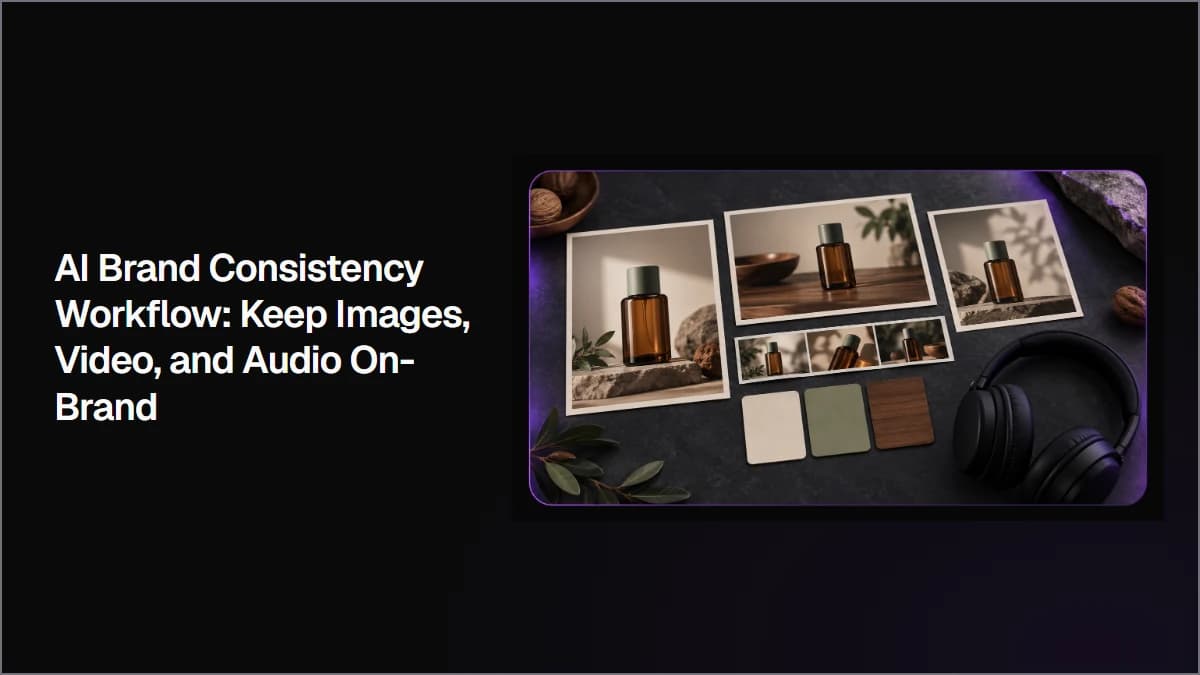AI Brand Consistency Workflow: Keep Images, Video, and Audio On-Brand