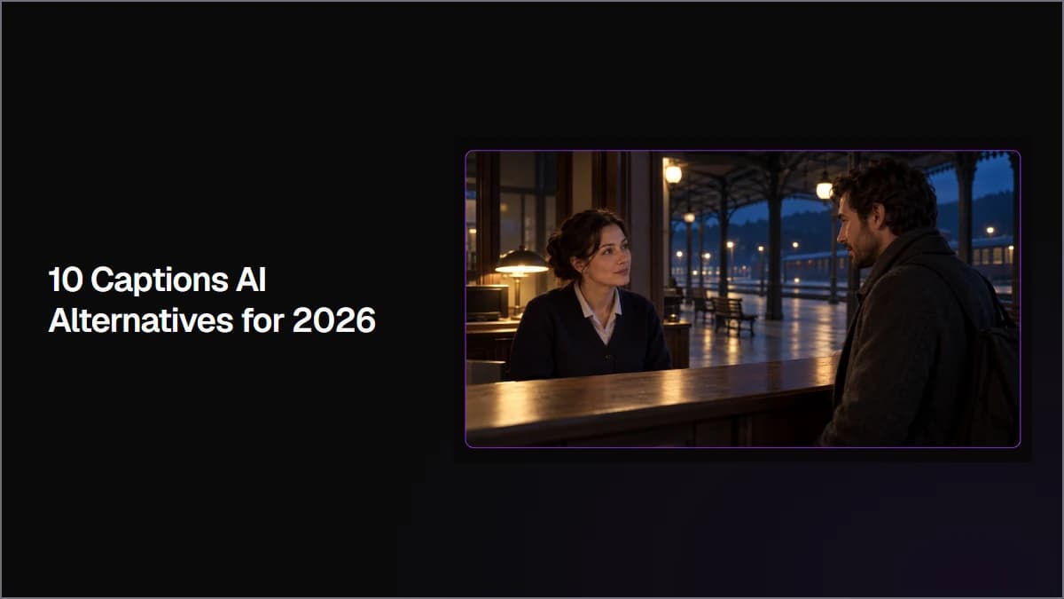 10 Captions AI Alternatives for 2026