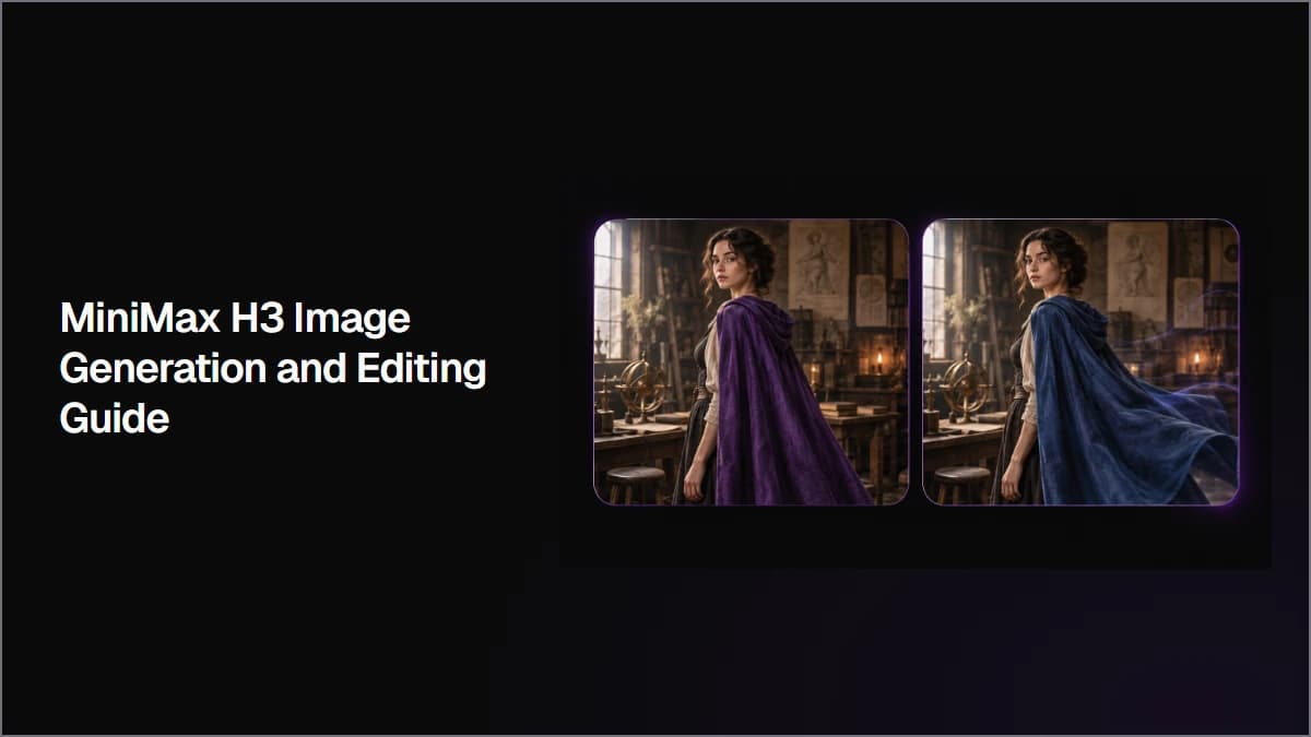 MiniMax H3 Image Generation and Editing Guide
