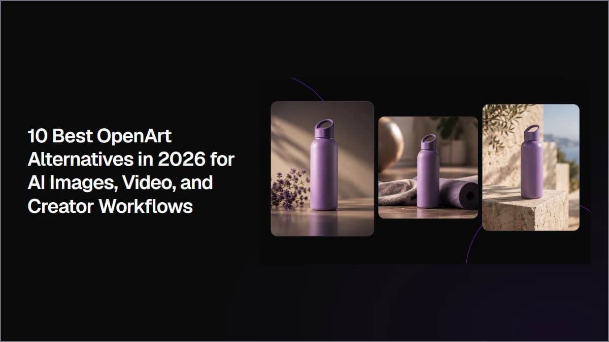 10 Best OpenArt Alternatives in 2026 for AI Images, Video, and Creator Workflows