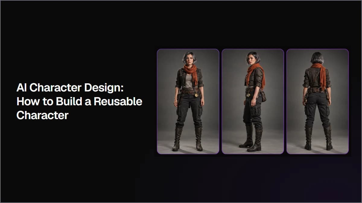 AI Character Design: How to Build a Reusable Character