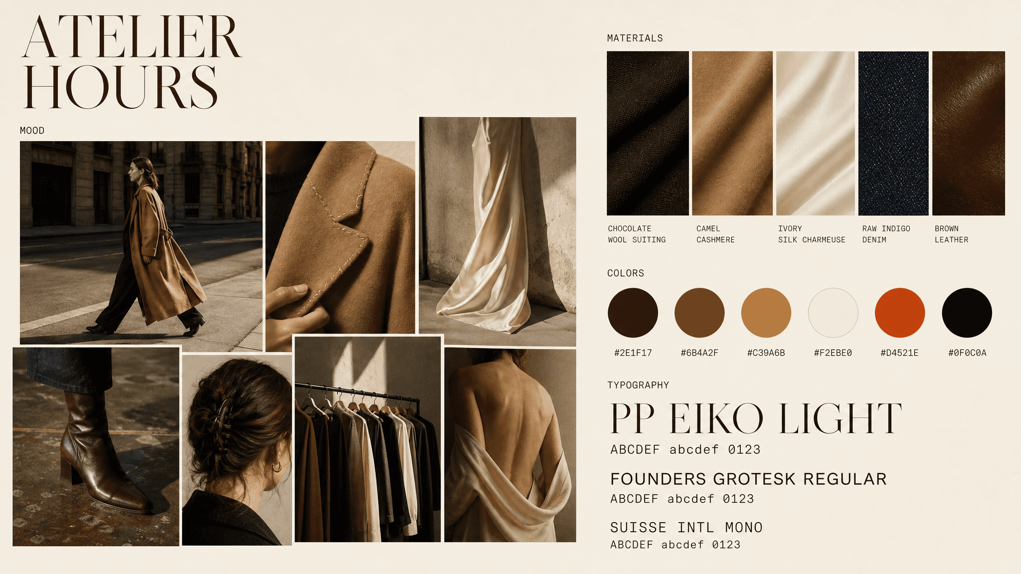 fashion mood board